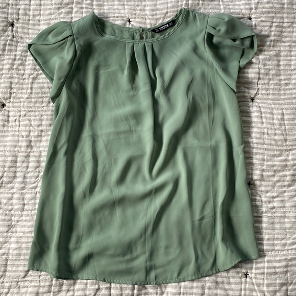 Mint Green Blouse - Picture 1 of 1